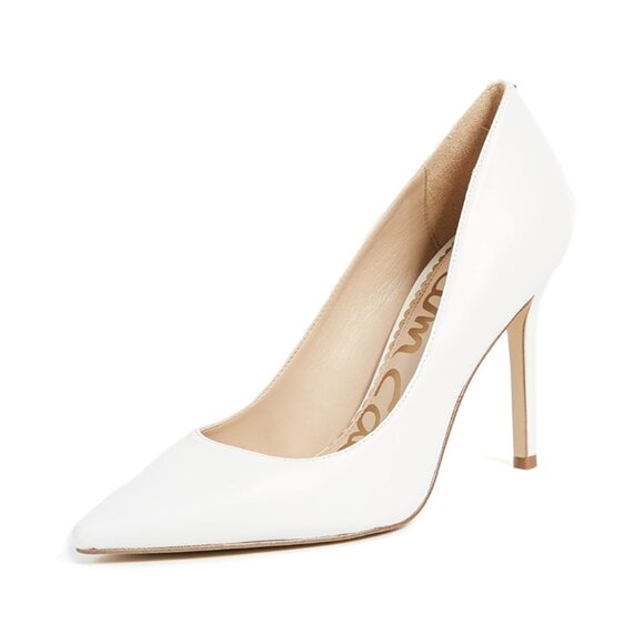 Sam Edelman Hazel Pointy Toe Pump Sz 7 | Color: Bright White - Picture 3 of 5